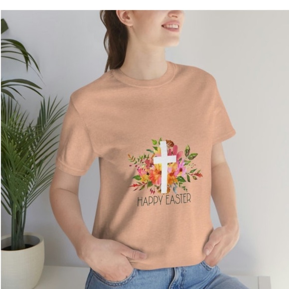 Happy Easter unisex T-shirt - Picture 7 of 10